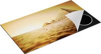 Chefcare Inductie Beschermer Egyptische Piramides - 95x55 cm - Multicolor