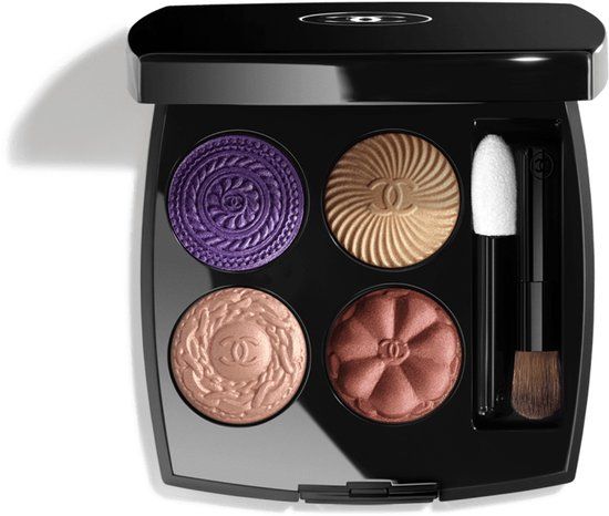 CHANEL Les 4 Ombres Boutons Metallic Eyeshadow Palette - 4 Colors