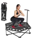 Mini trampoline pliable avec poignée réglable