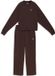 PUMA Loungewear Standard Sweat Suitt FL cl Trainingspak Dames M Chocolate Fondue