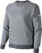 Nike Dry Crewneck Top Sporttrui Dames - Grijs