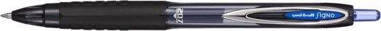 Uni-ball Signo eco 207E Gel Pen, Medium Nib, Blue Ink, 12-Pack