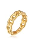 Elli Ring dames band schakels kettingoptiek trend goudkleurig