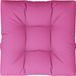 vidaXL Palletkussen 70x70x12 cm stof roze