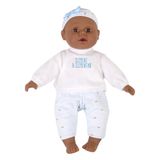 CLEMENT CLEMENTINE - Pop in Pyjama - Speelgoed voor Kinderen - 056331 - Blauw - Pop - Baby - Mannequin - Knuffelen - Rollenspel - Cadeau - Verjaardag - 31 cm - Vanaf 12 maanden