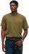 Superdry - Wijdvallend Tattoo T-Shirt - Heren - T-shirts - L - Katoen - Dark Olive