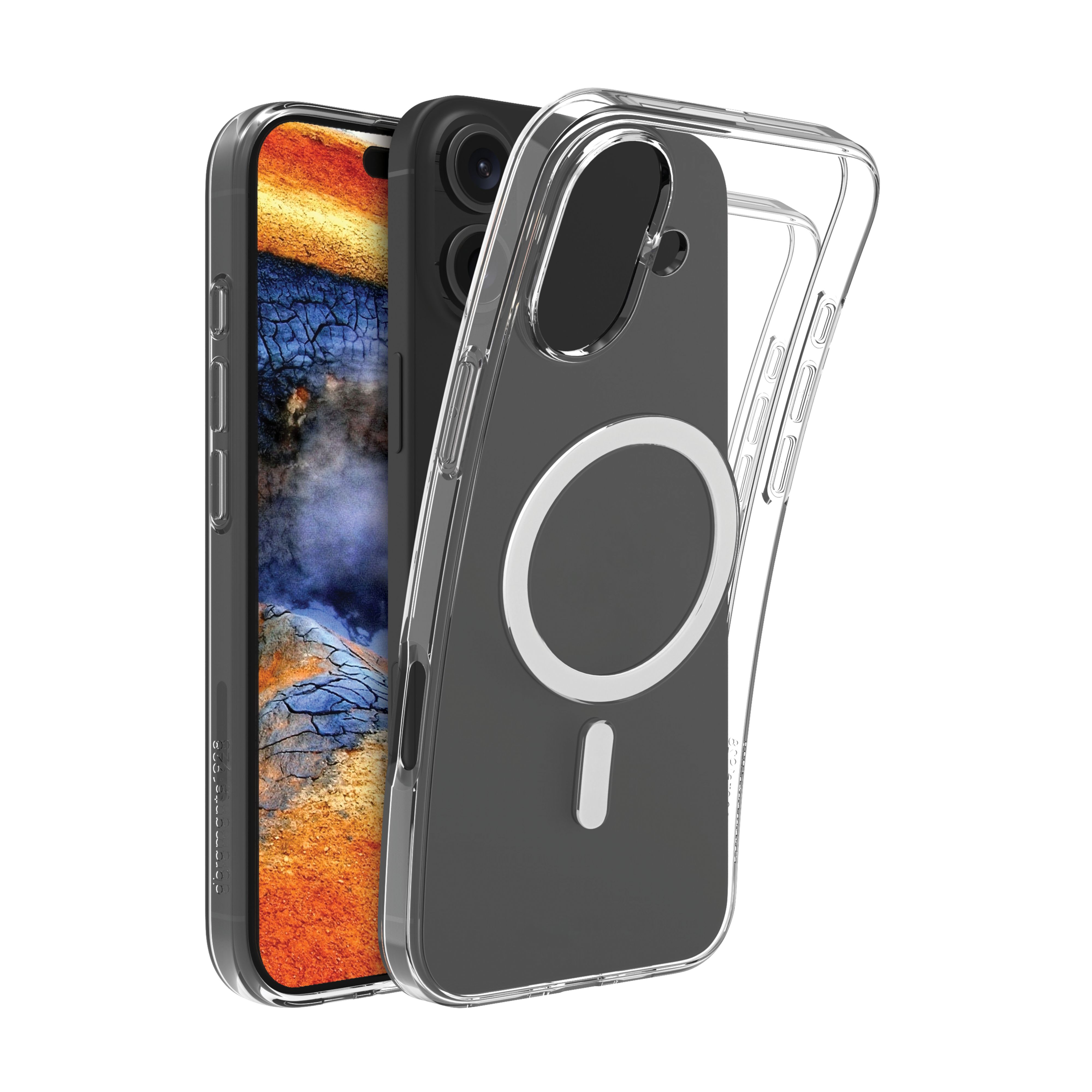 dbramante1928 Greenland Pro Mag Hoesje voor iPhone 16 - Transparant