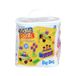 Stickle Bricks Big Bag – bouwstenen voor kleine kinderen om in te steken en te stapelen in bonte vormen en kleuren – creatief spelen met STEM-leerplezier – tas incl., vanaf 18 maanden