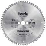 kwb Cirkelzaagblad 305 x 30 mm, zeer fijne snede, zaagblad geschikt voor werkbladen, hout en gecoate platen
