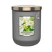 HEART & HOME - Geurkaars op basis van natuurlijke sojawas voor thuis - Groot Freesia Jasmin glas - Brandduur 75 uur - Cadeau, decoratie en geur voor thuis - Glazen pot