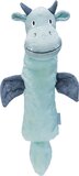 Beeztees Puppy Flatino Draak Yi - Puppy Speelgoed - Groen - 45 cm