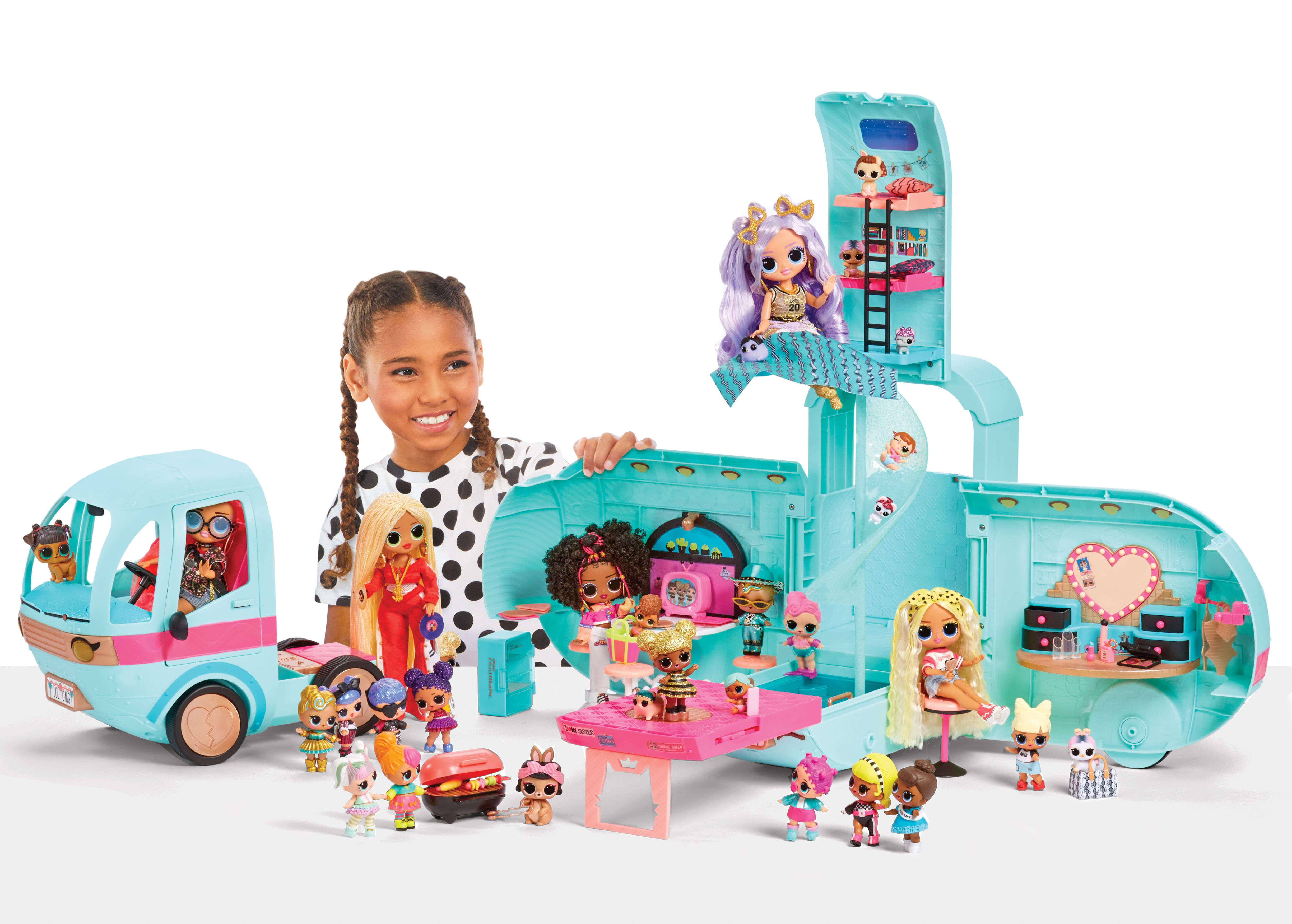 MGA Entertainment L.O.L. Surprise! Glam N' Go Camper Doll Camper