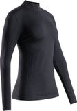 X-Bionic Mightywool Shirt Lange Mouwen Dames - Zwart, Maat XS