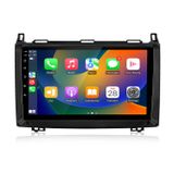 Mercedes-Benz A/B-klasse (W169, W245), W906 Sprinter, Vito, Viano Autoradio met GPS-navigatie, 4+64G, Carplay, Android 14, WiFi, DAB+, Stuurwielbediening, FM, USB