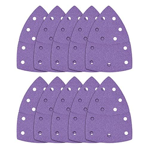 Trend Zirkonium Delta Sanding Sheets - 102 x 151 mm - Grit 40 - Pack of 10