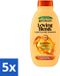 Garnier Loving Blends Honing Goud Shampoo voor beschadigd en breekbaar haar - 5 x 300 ml