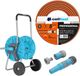 Cellfast Tuinslang PROFESSIONAL 3/4" 30 m + Set met rechte sproeier 3/4" IDEAL + Cellfast Aluplus-slangwagen 1/2" 60 m