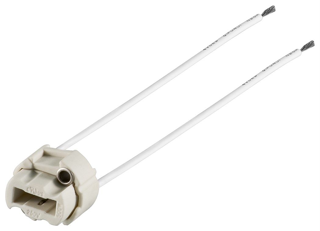 Goobay G9 Lamphouder - 100W - Beige/Wit - LED