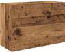 vidaXL Armoire murale de salle de bain 60x25x40 cm bois de placage couleur bois vieilli