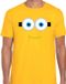 Bellatio Decorations Shoppartners Bv Geel poppetje verkleed t-shirt - geel - voor heren - Carnaval fun shirt - kleding / kostuum XL