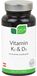 NICApur Vitamine K2 & D3 capsules pour os et muscles, 60 capsules