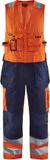 Blåkläder Amerikaanse overall High Vis 2653-1804 - High Vis Oranje/Marineblauw - D112