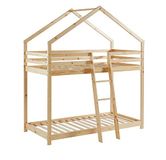 BAÏTA Stapelbed Tiny pin Massif 90 x 190 cm lattenbodem incl
