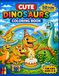 Cute Dinosaurs Coloring Book: 50 Fun Coloring Pages for Kids Ages 4-8 with Cute Dinosaur Designs