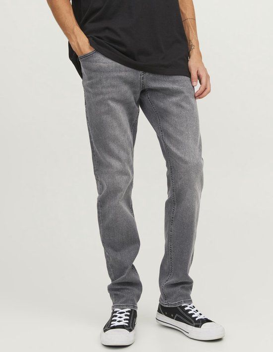 JACK & JONES JJIGLENN JJORIGINAL SQ 349 NOOS Heren Jeans - Black Denim - Maat W32 X L30