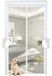 Shenzhen Haorui Industrial Technology Co., Ltd. Moustiquaire magnétique pour porte - maille fine - entièrement fermé - balcon - installation facile - 150 x 220 cm