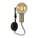 Lucide Wandlamp Malcolm Zwart 45278/01/30 | Zwart | Edelstaal