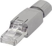 WAGO RJ45-connector IP20 - CAT5e 750-975 Stekker, recht Aantal polen: 8P8C Grijs 1 stuk(s)