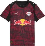 PUMA RB Leipzig 25/26 third shirt, Zwart/Rood, Maat 9-10Y