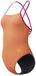 Speedo FL Solid Tie-Back Badpak Dames Summer Orange / Ruby UK 30