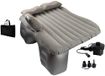 EDIESI, Luchtmatras auto luchtmatras met 12V elektrische luchtpomp en 3 adapters auto-accessoires (grijs)