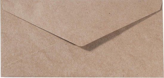 Florence Kraft Envelopes - 22.5x11.5cm - Pack of 5