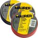 MAURER Isolatietape van PVC, wit, dikte 0,13 mm, breedte x lengte 15 mm x 10 m, 10 stuks