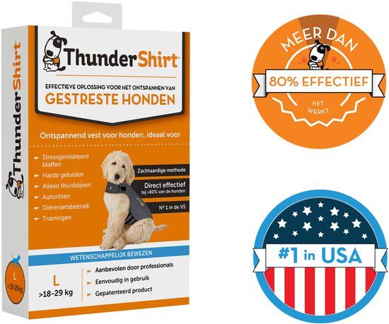 ThunderShirt® Large 18-29 kg 1 stuk