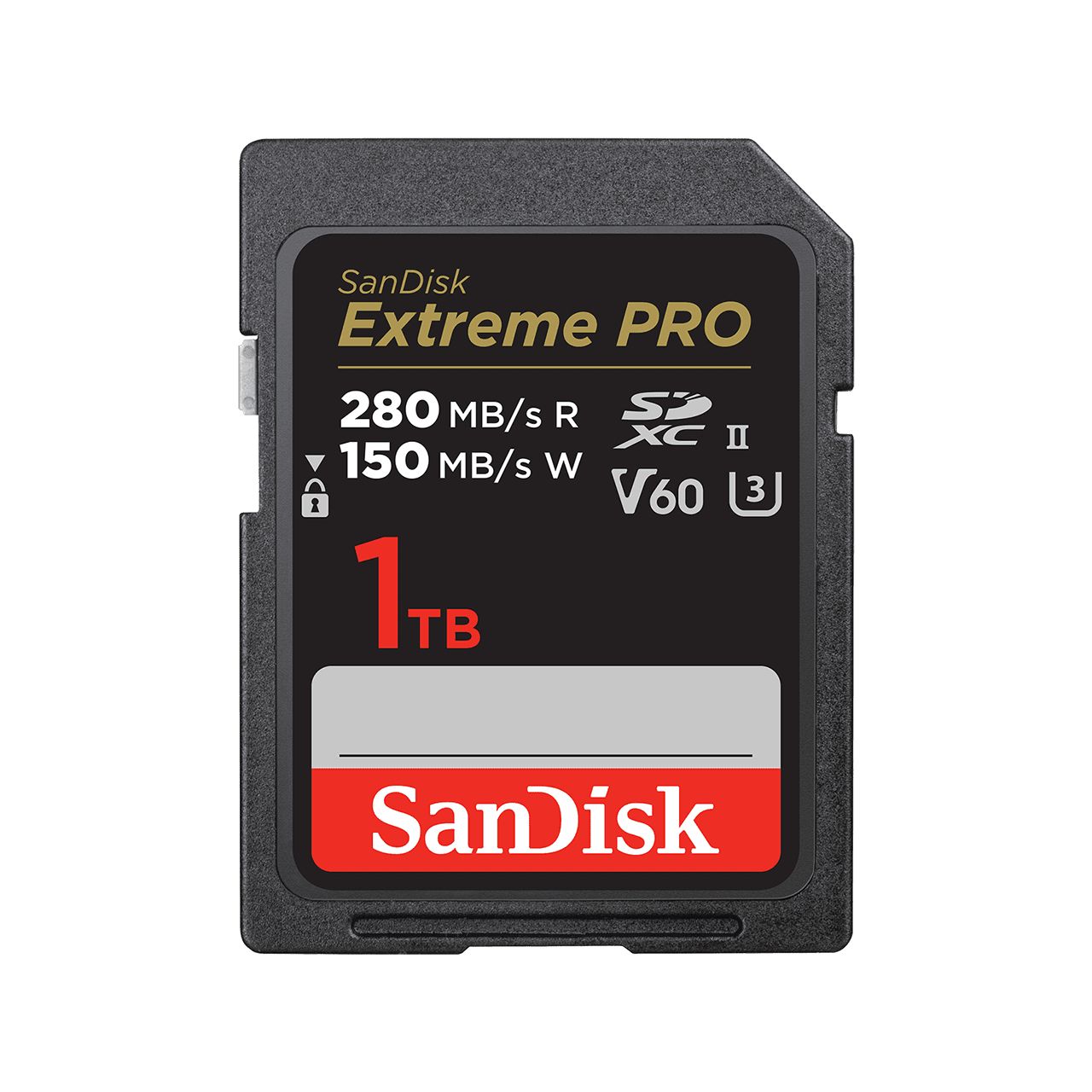 SanDisk Extreme Pro 1TB SDXC UHS-II V60 Memory Card