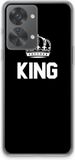 Case Company® - OnePlus Nord 2T Hoesje - King Zwart - Soft Cover