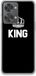 Case Company® - OnePlus Nord 2T Hoesje - King Zwart - Soft Cover