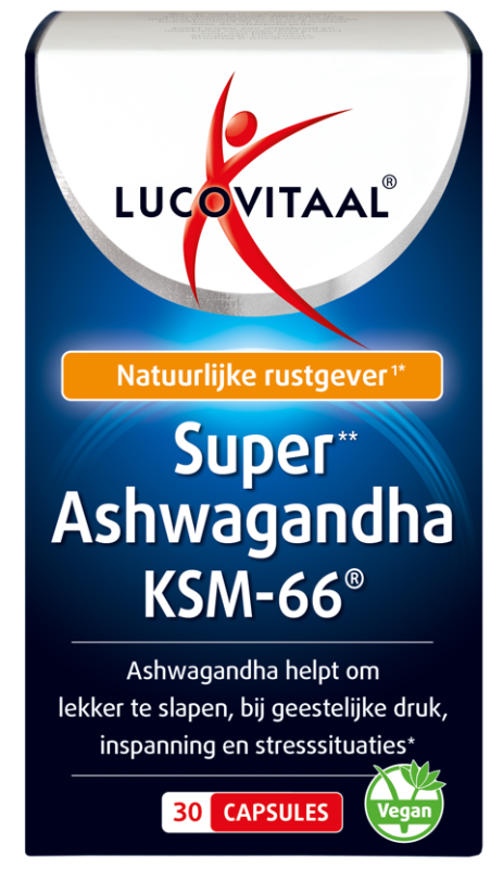 Lucovitaal Ashwagandha ksm-66 super 30 capsules