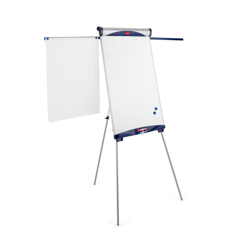 Nobo Impression Pro Flipover - Staal - Magnetisch - Verstelbaar - Wit