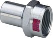Viega - Pièce d'insertion Prestabo 559144 18 mm x Rp 1/2, acier non allié, extrémité d'insertion