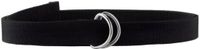 Mm All-American Sports MM - Verstelbare American Football riem - Zwart - 2.5 cm breed - Op maat te knippen