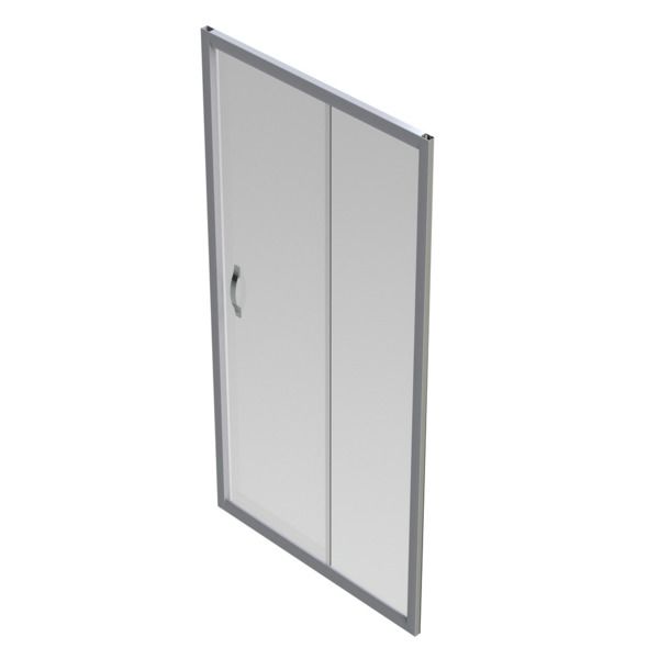 Nemo Go Belo schuifdeur 1000x1900mm 6mm easy clean glas profielen aluminium verchroomd S-2050-100