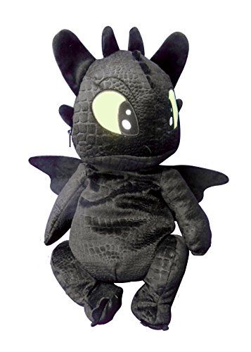 ToyJoy How to Train Your Dragon Toothless Plush Backpack - Dark Blue