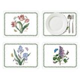 Pimpernel Botanic Garden Placemats S/4 (m), kurk, meerkleurig, L, 4