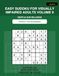 Easy Sudoku for Seniors Large Print