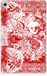 B2Ctelecom Tablet BackCover Lenovo Tab M10 Plus (3e generatie) Angel Skull Rood